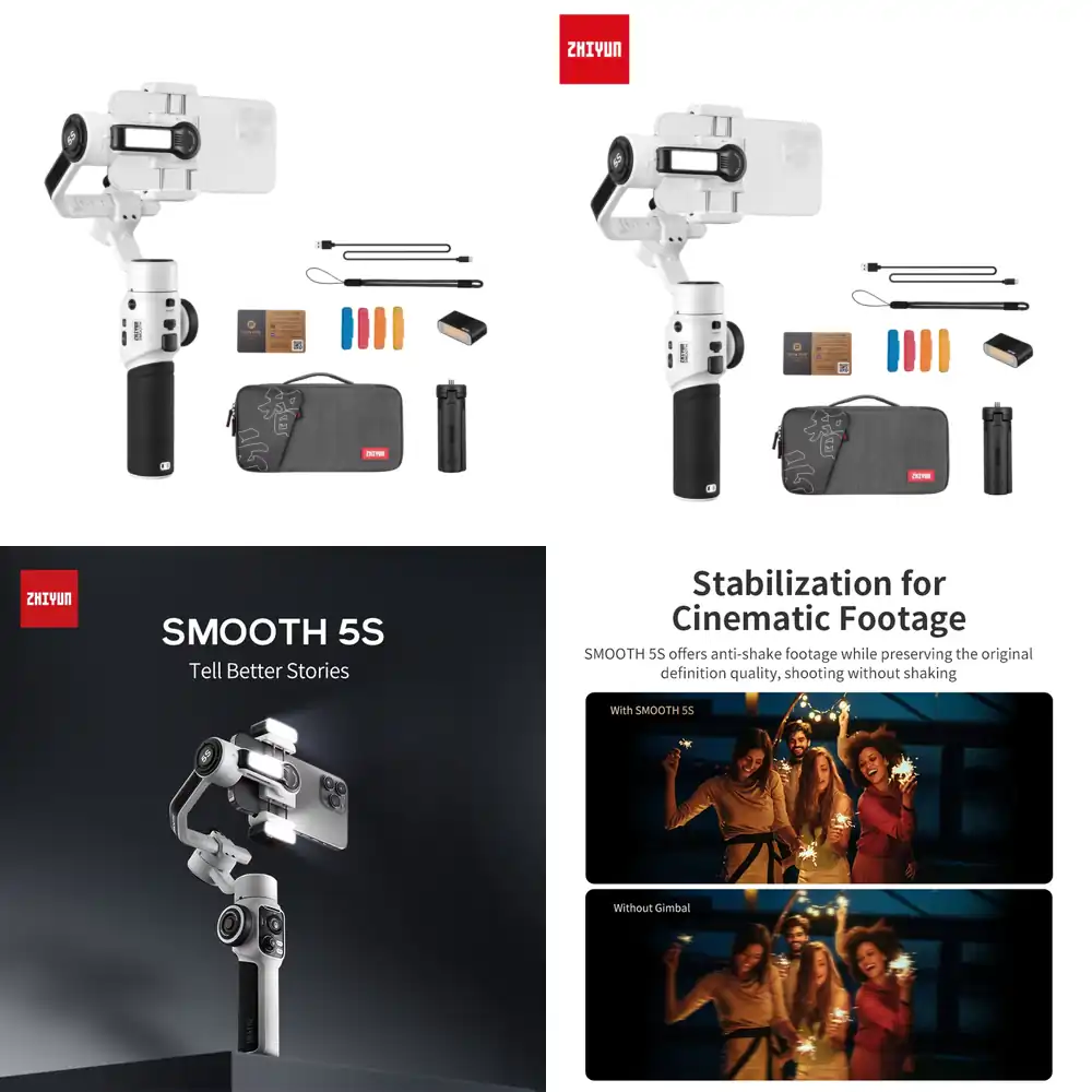 Handheld Stabilizer Gimbal - Стабилизатор для смартфона Zhiyun Smooth 5S