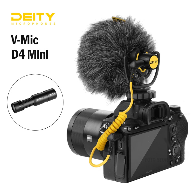 Photography With Mobile - Мини-микрофон Deity V-Mic D4, головка микрофона