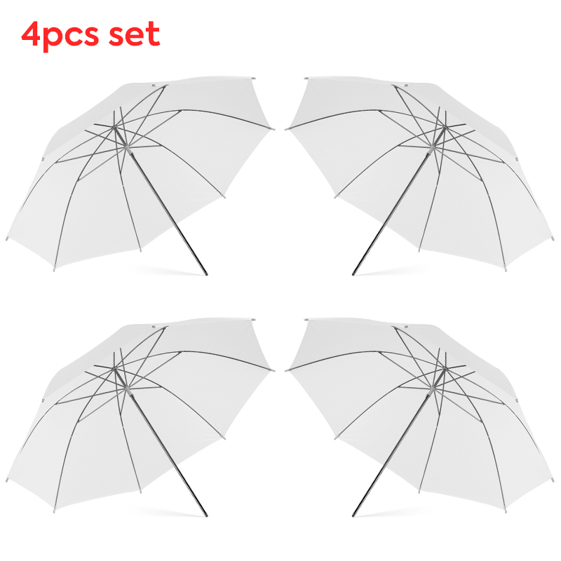 Photography Umbrella Light - Прозрачный белый светорассеивающий зонт 76*80 см