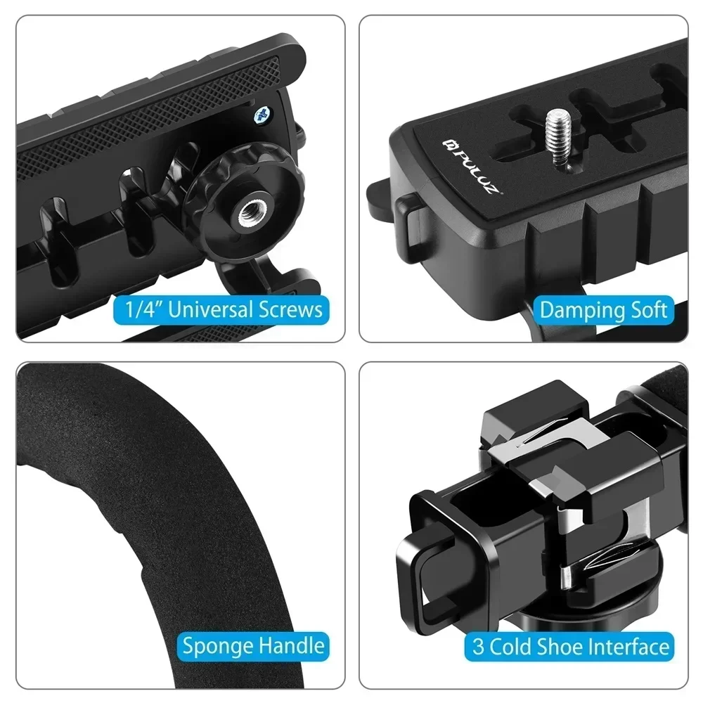 Универсальный C-образный ручно – обзор и цена Handheld Stabilizer Gimbal