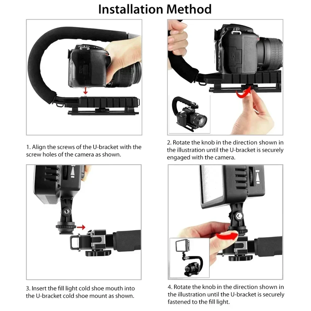 Универсальный C-образный ручно – обзор и цена Handheld Stabilizer Gimbal