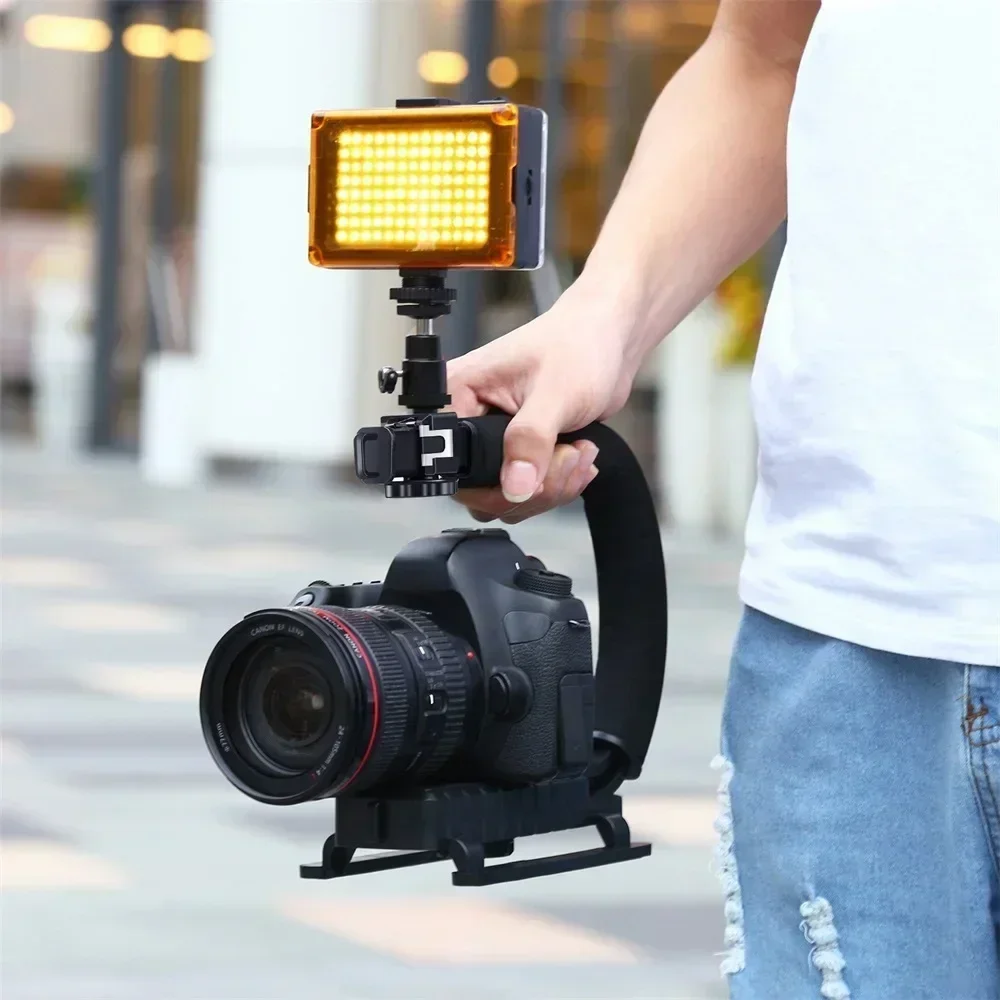 Универсальный C-образный ручно – обзор и цена Handheld Stabilizer Gimbal