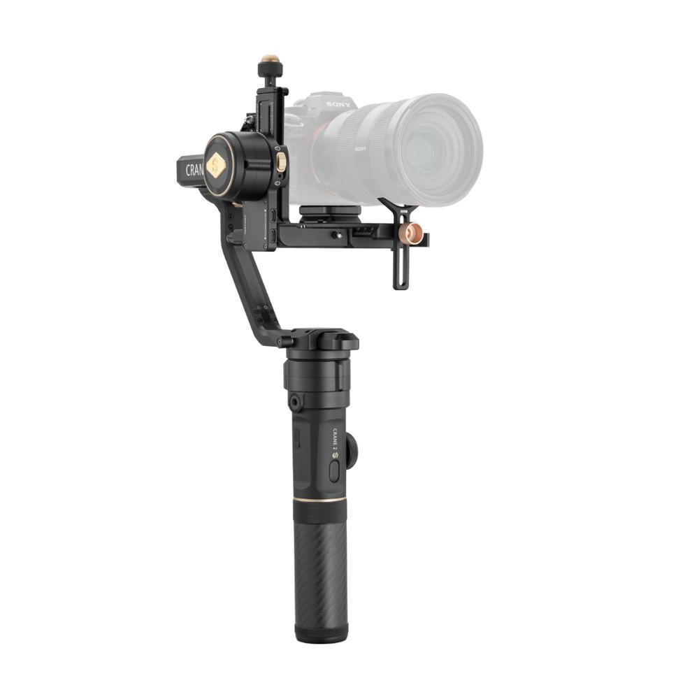 Zhiyun Crane 2S 3-осевой ручно – обзор и цена Handheld Stabilizer Gimbal
