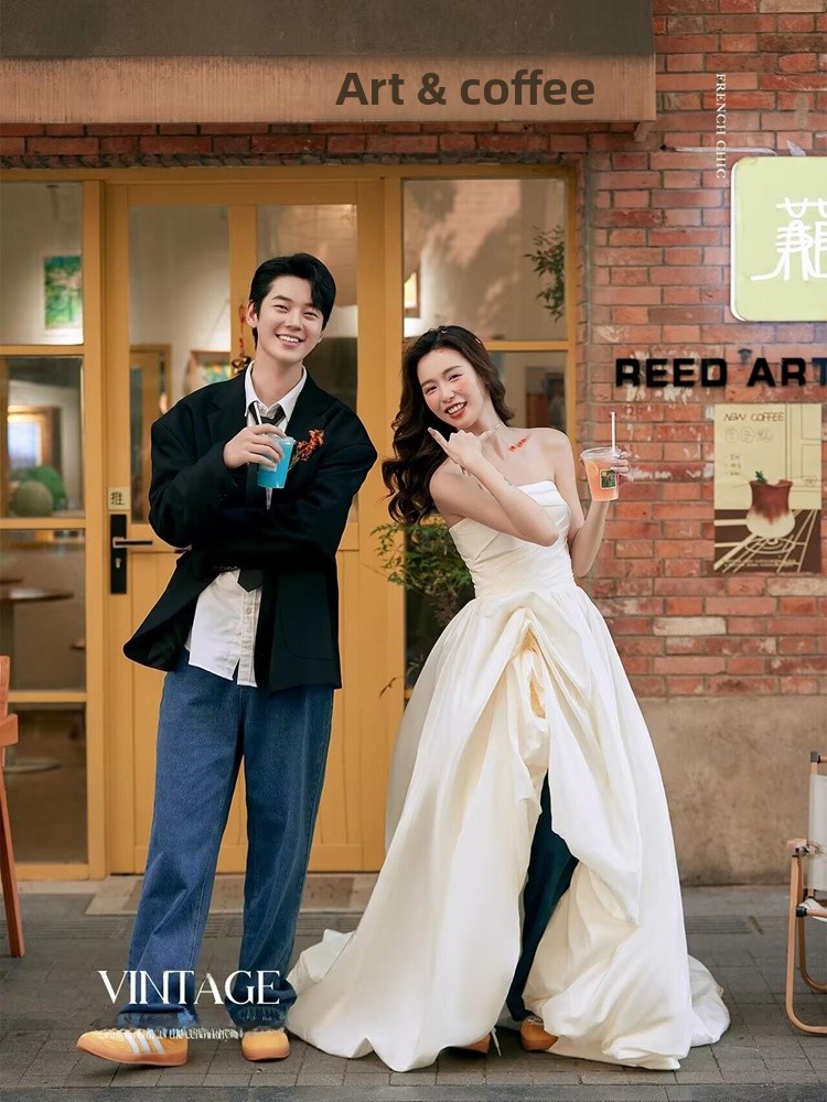 Модная джинсовая одежда в коре – обзор и цена Photography Wedding