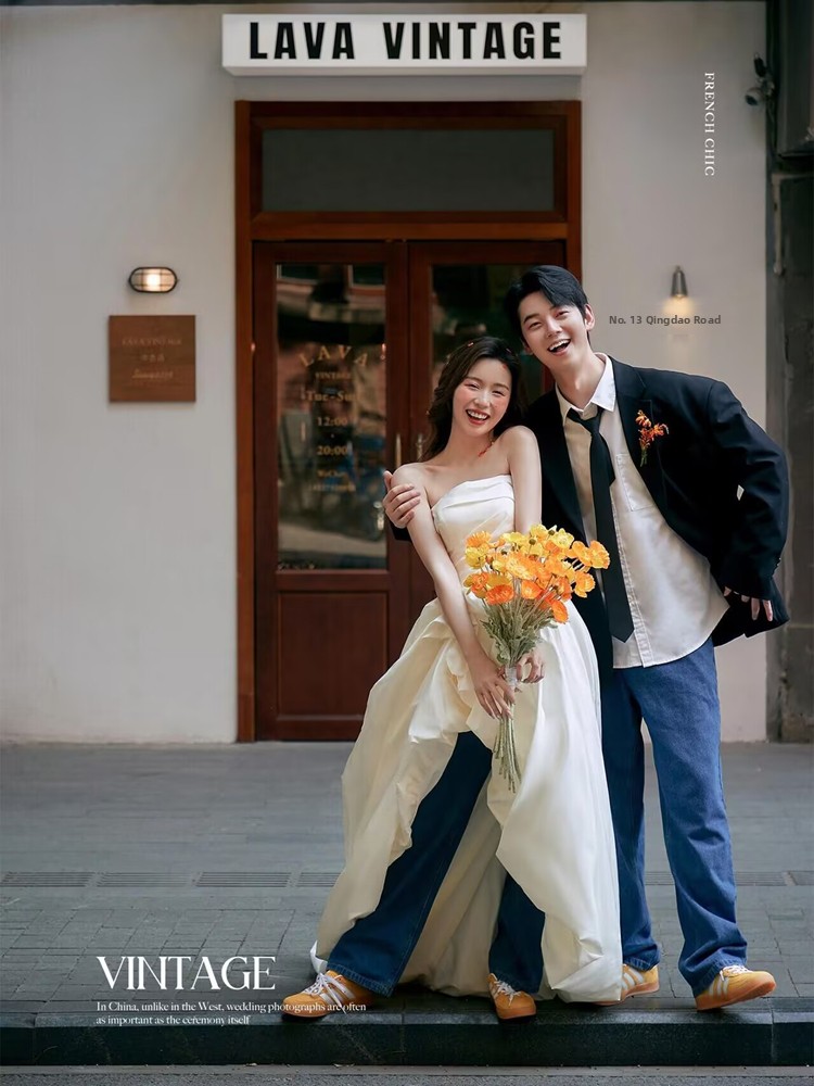 Модная джинсовая одежда в коре – обзор и цена Photography Wedding