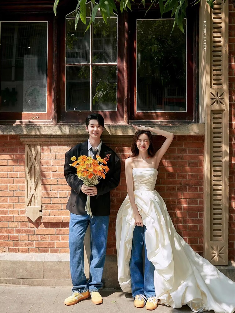 Модная джинсовая одежда в коре – обзор и цена Photography Wedding