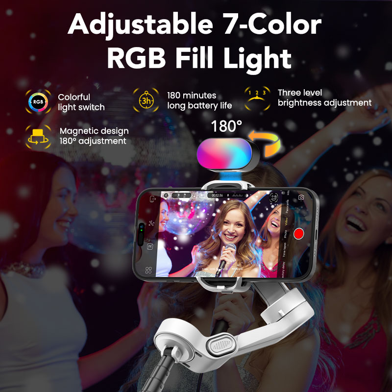 Комплект Aochuan Smart X2, бел – обзор и цена Handheld Stabilizer Gimbal