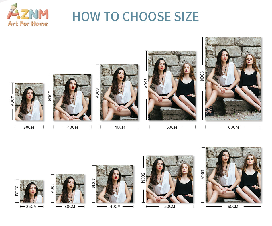 Настенный холст AZNM с изображ – обзор и цена Photography Pose